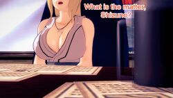 aware blonde_hair breasts clothed dialogue dogdog english_text female_only naruto_(series) solo text tsunade rating:Safe score:0 user:Bootyhunter69