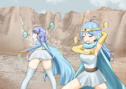 blue_hair character_request confused dialogue dragon_quest_(series) dragon_quest_iii long_hair na_shacho sage_(dragon_quest_iii) short_hair text translation_request rating:Questionable score:13 user:Mattlau04