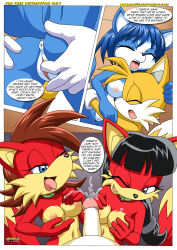 bbmbbf black_hair blonde_hair blue_hair bottomless breast_grab breasts collar comic crossover femsub fingering fiona_fox fox_boy fox_girl furry groping hypnotic_accessory krystal li_moon long_hair miles_tails_prower multiple_girls nintendo nude palcomix penis short_hair sonic_the_hedgehog_(series) star_fox tech_control text tongue tongue_out topless rating:Explicit score:19 user:AngelCam7
