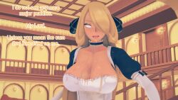 blonde_hair breasts clothed clothed_exposure covered_with_cum cum cum_on_body cynthia dialogue empty_eyes english_text expressionless female_only femsub hair_covering_one_eye iris maid multiple_girls multiple_subs mustardsauce pokemon pokemon_(anime) text white_eyes whitewash_eyes rating:Explicit score:0 user:Bootyhunter69