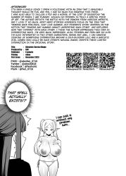 breast_expansion fan_(f.w.zholic) femsub fern_(frieren:_beyond_journey's_end) frieren frieren:_beyond_journey's_end huge_breasts magic monochrome tagme topless translated rating:Explicit score:8 user:L12@