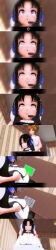 3d absurdres betrayal breasts comic custom_maid_3d_2 drool empty_eyes femsub hard_translated hypnotized_hypnotist izumi_(made_to_order) kamen_writer_mc large_breasts rika_(made_to_order) tech_control text translated rating:Safe score:23 user:Salinus