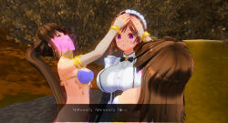 3d breasts brown_hair custom_maid_3d_2 empty_eyes female_only femdom femsub happy_trance harem harem_outfit large_breasts maid memetic_control multiple_girls pink_eyes sennoudaisuki text translated rating:Questionable score:7 user:YuriLover2