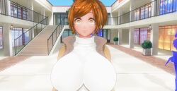 3d breasts brown_eyes brown_hair custom_maid_3d_2 empty_eyes expressionless female_only femsub huge_breasts kamen_writer_mc rika_(made_to_order) rating:Questionable score:3 user:laststand0810