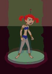 antenna cowledman dancer disney femsub green_eyes harem_outfit hypnotic_accessory kim_possible kim_possible_(series) red_hair sketch tech_control traditional twintails western rating:Safe score:15 user:Grim