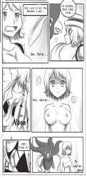 before_and_after bra breasts chin_hold comic dialogue femsub garter_belt garter_straps greyscale hypnotic_eyes large_breasts malamar monochrome nintendo open_clothes pokemon pokemon_x_and_y pussy resisting serena sum.mmer tagme tentacles text undressing rating:Explicit score:54 user:GottaHenthemall