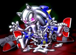 absurdres cum cum_on_body enemy_conversion furry liquid_metal male_only malesub metal_sonic open_mouth penis robotization silverslime slime sonic_the_hedgehog sonic_the_hedgehog_(series) transformation unusual_cum yaoi rating:Explicit score:13 user:SilverSlime