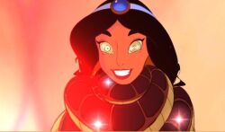 aladdin_(series) black_hair coils disney happy_trance hypnotic_eyes kaa kaa_eyes long_hair manip princess princess_jasmine rhachadi_(manipper) snake the_jungle_book western rating:safe score: user:ruiz-45