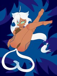 animal_ears breasts cat_girl female_only femsub furry happy_trance kaa_eyes large_breasts long_hair nasteegryphon open_mouth original smile spiral_eyes symbol_in_eyes tail white_hair rating:Questionable score:5 user:nasteegryphon