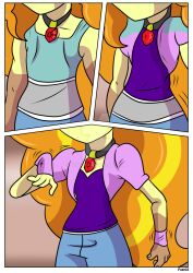 adagio_dazzle comic dark_skin equestria_girls femdom long_hair malesub my_little_pony necklace orange_hair possession rex-equinox transformation transgender rating:Questionable score:11 user:TheGoodShank