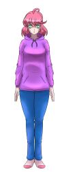 absurdres empty_eyes expressionless female_only fembot femsub glowing glowing_eyes hiroko_homura hoodie hypnotic_accessory katsiika microchip open_mouth penlight pink_hair short_hair socks standing standing_at_attention tech_control rating:Safe score:63 user:Angela_DeMille