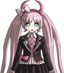  dangan_ronpa dangan_ronpa_another_episode female_only femsub ics92_(manipper) kaa_eyes kotoko_utsugi large_hips long_hair manip pink_hair twintails  rating:safe score: user:ics92