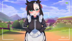 3d femsub gloves happy_trance hypnotic_light ivatent maid marnie_(pokemon) nintendo pokemon pokemon_sword_and_shield spiral_eyes story tagme rating:Questionable score:48 user:Sector92