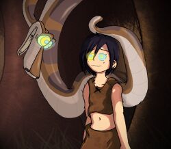 black_hair disney femsub hypnotic_eyes kaa kaa_eyes kingdom_hearts phantomgline snake the_jungle_book xion_(kingdom_hearts) rating:safe score: user:xion