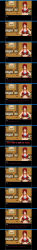 3d absurdres breasts comic custom_maid_3d_2 empty_eyes kamen_writer_mc large_breasts long_hair red_hair rina_(mc_trap_town) symbol_in_eyes text trigger rating:Safe score:8 user:Salinus