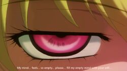 bangs blonde_hair dazed empty_eyes eye_roll eyebrows_visible_through_hair femsub lillytank_(manipper) manip milla_maxwell red_eyes screenshot solo tales_of_(series) tales_of_xillia text rating:Safe score:42 user:LillyTank
