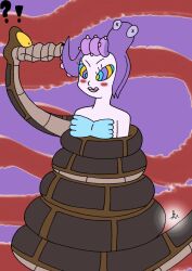  blush bondage breasts cala_maria coils cuphead disney femsub hypnotic_eyes kaa kaa_eyes lol20 ring_eyes siren snake the_jungle_book  rating:safe score: user:damonaslave