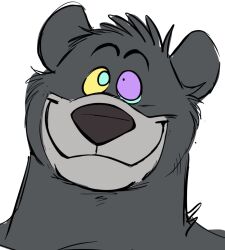 baloo bear_boy disney furry happy_trance haps kaa_eyes male_only malesub ping solo the_jungle_book rating:safe score: user:hypnorgasm