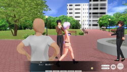 3d antenna blue_eyes body_control boots bra brown_hair business_suit dialogue empty_eyes expressionless glasses hitori humiliation multiple_girls original panties purple_eyes purple_hair remote_control short_hair tech_control text underwear undressing rating:Questionable score:3 user:ihaveacuteturtle