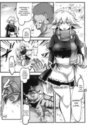 aware before_and_after bottomless clothed dialogue donut_ike evil_smile femsub hard_translated instant_loss maid maid_headdress maledom nude pendulum sakuya_izayoi spiral spiral_eyes symbol_in_eyes text topless touhou translated rating:Questionable score:14 user:Bootyhunter69
