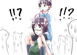 ahegao brain_injection drool empty_eyes female_only femdom femsub glasses hypnotized_hypnotist kiddom mother_and_daughter multiple_girls multiple_subs na_shacho nightmare_fuel open_mouth parasite purple_hair short_hair tentacle_in_mouth tentacles rating:Questionable score:48 user:Mattlau04