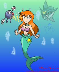  aged_up alternate_form breasts brokenteapot empty_eyes female_only femsub fish_girl happy_trance large_breasts long_hair mermaid misty nintendo pokemon pokemon_(creature) pokemon_red_green_blue_and_yellow poliwag psychic red_hair sharpedo underwater 