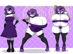    ass ass_expansion before_and_after bimbofication brain_drain breast_expansion breasts female_only femsub huge_breasts hyper_breasts large_ass large_breasts murder_drones robot robot_girl shellstro transformation uzi_doorman 