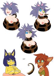  absurdres animal_crossing ankha_(animal_crossing) bottomless breasts cat_girl cleavage coils crossed_eyes cum dazed disney egyptian elora femsub furry happy_trance kaa kaa_eyes large_breasts long_hair maledom nintendo nude one_eye_open open_mouth paizuri penis penken resisting sheena_fujibayashi short_hair smile snake spyro_the_dragon_(series) tail tales_of_(series) tales_of_symphonia the_jungle_book tongue tongue_out topless 