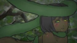  all_fours animated ass bent_over black_hair blush dialogue disney doggy_style drool femsub hanging_breasts jungle kaa kaa_eyes maledom otherpics sex short_hair sound the_jungle_book vaginal 