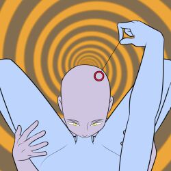  animated animated_gif fellatio katsiika oral pendulum penis spiral spiral_background yellow_eyes your_character_here 