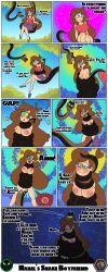 bondage breasts brown_hair coils comic cum dialogue disney double_penetration double_penis earrings fertilization glasses gravity_falls hair_band happy_trance heart_eyes jungle kaa kaa_eyes long_hair mabel_pines nude open_mouth ordeper_arts serpeisthesnake signature skirt sleeping smile snake the_jungle_book