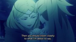 blonde_hair corruption empty_eyes english_text expressionless female_only femdom femsub himeno_nonaka nude official subtitled tagme tales_of_wedding_rings text video