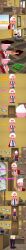 absurdres aware black_eyes clothed dialogue english_text female_only mad_jacks multiple_girls nintendo pink_hair pokeball pokemon short_hair text whitney