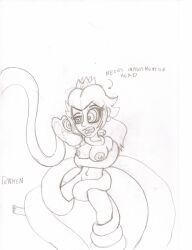 absurdres bottomless breasts coils crown disney femsub greyscale hypnotic_eyes jewelry kaa long_hair maledom monochrome nintendo nipples nude penken princess princess_peach ring_eyes sketch snake super_mario_bros. text the_jungle_book topless traditional
