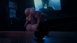  3d animated ass breasts brown_hair bulge cheating dialogue disney elastigirl english_audio evelyn_deavor femsub from_behind futadom futanari goggles helen_parr high_heels hyper_cock large_ass milf netorare nipples nude pixar pixel-perry screenslaver sex short_hair sound stomach_bulge sweat the_incredibles vaginal video voice_acted 