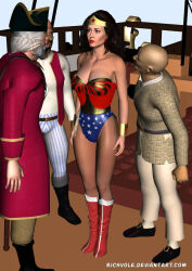  3d dc_comics femsub richvolare super_hero wonder_woman 