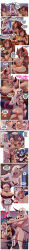  absurdres ahegao animal_ears before_and_after blue_eyes blush bra breast_expansion breasts cat_girl chess_(chesshire) chesshire comic demon_girl dialogue english_text eye_roll femsub finger_to_forehead freckles futadom glasses handsfree_ejaculation happy_trance heart heart_eyes horns huge_breasts hypnotic_touch large_breasts living_costume long_hair magic maid nipples nude one_breast_out open_mouth orgasm original pussy pussy_juice sex shortstack smile squirting sweat tail text transformation white_hair yellow_eyes 