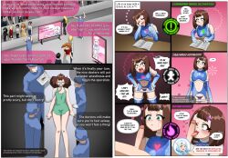  4headboiii comic dollification empty_eyes expressionless femsub happy_trance tech_control text 