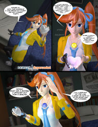 3d absurdres ace_attorney athena_cykes comic corruption empty_eyes female_only femsub source_filmmaker supercasket text