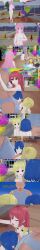  absurdres altered_common_sense analingus bald blonde_hair blue_eyes blue_hair blush bocchi_the_rock! breasts censored closed_eyes confused covering dialogue embarrassed english_text fellatio femsub hitori_gotoh huge_cock ikuyo_kita kneeling large_penis licking long_hair maledom nijika_ijichi nipples no_eyes nude oral penis pink_hair red_eyes red_hair ryo_yamada short_hair sugus text ugly_bastard yellow_eyes 