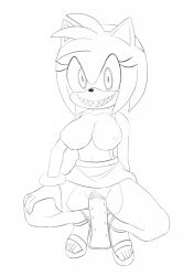  amy_rose boom_boo bottomless breasts dildo femsub furry hedgehog_girl inverted_nipples large_breasts possession rav sex sex_toy sharp_teeth short_hair sketch smile sonic_the_hedgehog_(series) topless vaginal 