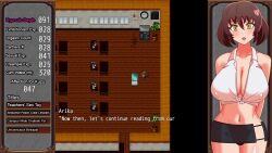 animated bare_breasts bare_legs bare_shoulders barefoot black_hair brown_hair cowgirl_position cum_in_pussy empty_eyes femsub hypnosis_academy:_the_hypnosis_trap_and_the_married_teacher jacket maledom multiple_boys nude penis pussy sex short_hair skirt sound teacher undressing video video_game yellow_eyes