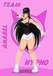 anabel_(mexigojira) dlobo777 empty_eyes femsub happy_trance large_breasts original pokeball pokemon team_hypno