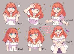 celica_(fire_emblem) dazed dress_lift female_only femsub fire_emblem fire_emblem_echoes happy_trance heterochromia kaa_eyes kutabire nintendo open_mouth panties ping resisting solo surprised tagme