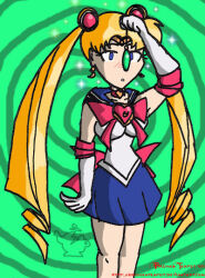 blonde_hair breasts brokenteapot empty_eyes expressionless female_only femsub gloves large_breasts long_hair opera_gloves pendulum sailor_moon sailor_moon_(series) self_hypnosis spiral twintails