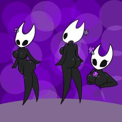 bottomless breasts bug_girl expressionless femsub hollow_knight_(series) hornet_(hollow_knight) insect mask mushroom nude parasite shyker topless