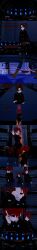  absurdres aware black_sclera clone closed_eyes clothed cyanstargazer dialogue english_text eyepatch female_only multiple_girls nintendo red_eyes red_hair super_smash_bros. text 
