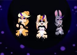  black_sclera blonde_hair bonnie_hopps bottomless brain_injection breasts bunny_girl corruption cum cum_in_mouth cum_in_pussy disney dr._chaos female_only femsub furry hypnotic_tentacle looney_tunes multiple_girls nude open_mouth orange_hair patricia_bunny pussy sex sonic_the_hedgehog_(series) tentacle_in_mouth tentacles topless vanilla_the_rabbit zootopia 
