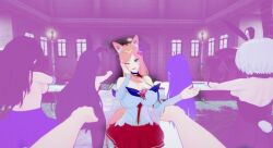 3d ahri_(league_of_legends) alternate_costume androgynous_sub animal_ears aura austinrose78 aware bare_shoulders black_hair blue_hair bunny_ears bunny_girl character_request charm_(spell) clothed crossover dress fake_animal_ears femdom femsub final_fantasy final_fantasy_vii from_behind hand_on_head harem hypnotized_walking kitsune_girl large_breasts league_of_legends long_hair looking_at_viewer luna_(austinrose78) magical_girl multiple_girls multiple_subs nail_polish nier_automata original pink_hair pov pov_sub short_hair sideboob square_enix tifa_lockhart white_hair wink yellow_eyes yorha_no._2_type_b zombie_walk
