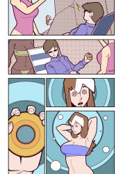  bikini ef-nsfw femsub maledom multiple_girls multiple_subs tagme 